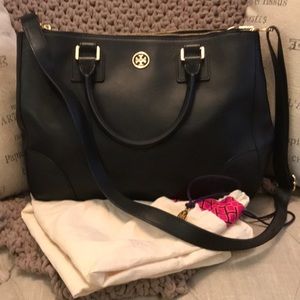 Tory Burch Robinson Double Zip Tote